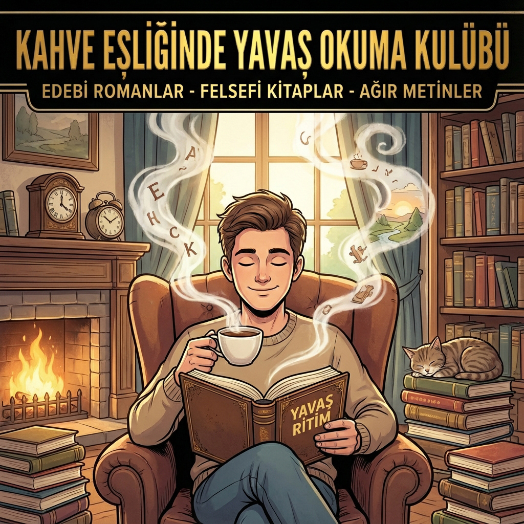 Kahve Eşliğinde Yavaş Okuma Kulübü